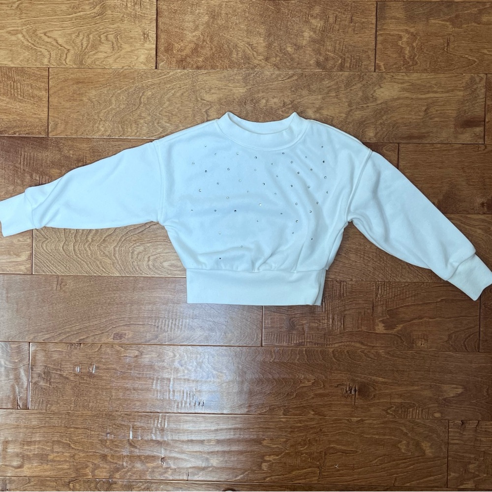 Toddler Girls OshKosh B’Gosh Daydream Fleece Sweatshirt - 4 - Rhinestones